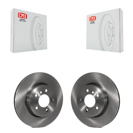 Front Disc Brake Rotors Pair For 2004-2010 BMW X3 K8-100411
