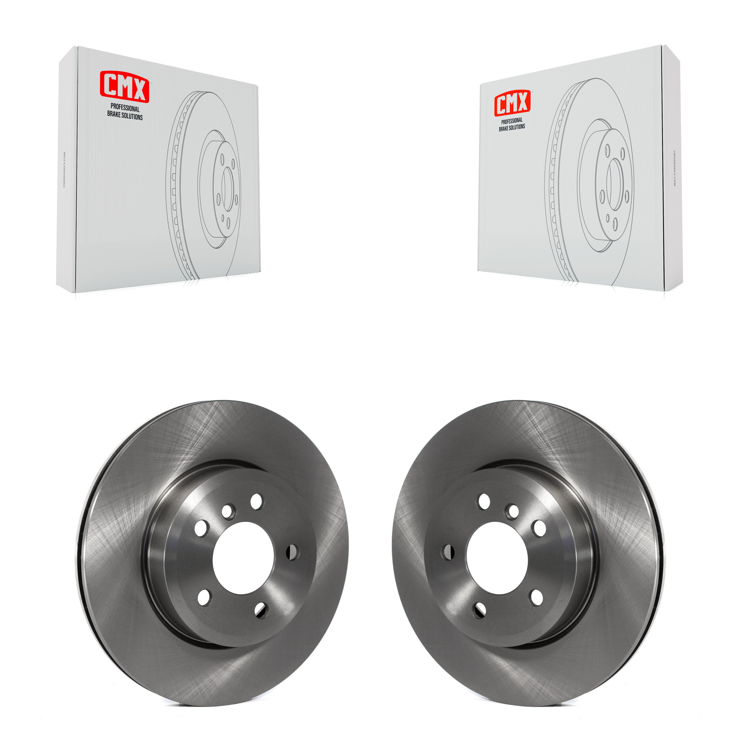Front Disc Brake Rotors Pair For 2004-2010 BMW X3 K8-100411