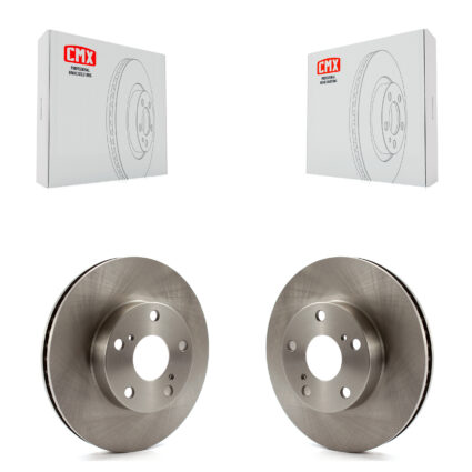 Front Disc Brake Rotors Pair For 2005-2015 Toyota Tacoma With 5 Lug Wheels K8-100420