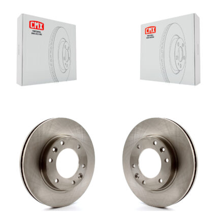 Front Disc Brake Rotors Pair For Kia Sedona Hyundai Entourage K8-100421