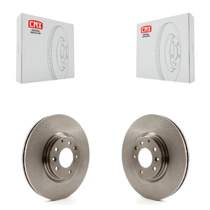 Front Disc Brake Rotors Pair For 2006-2007 Mazda 6 Mazdaspeed K8-100425