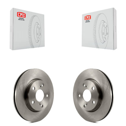 Front Disc Brake Rotors Pair For Toyota RAV4 Prius V Scion xB Lexus HS250h K8-100428