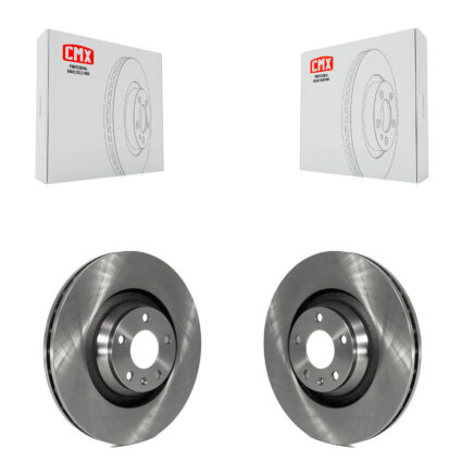 Front Disc Brake Rotors Pair For Audi A6 Quattro With 347mm Diameter Rotor K8-100432