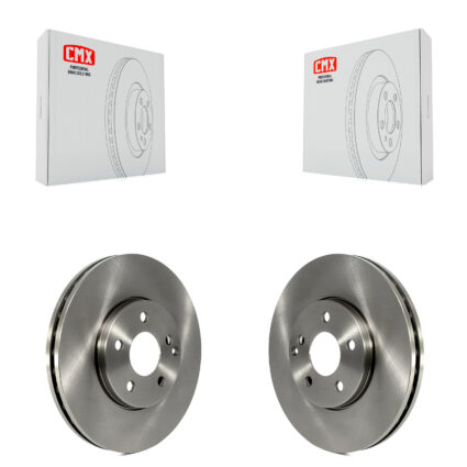 Front Disc Brake Rotors Pair For Mercedes-Benz E350 E320 E300 K8-100435
