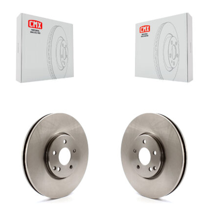 Front Disc Brake Rotors Pair For Mercedes-Benz E500 E550 AWD K8-100437