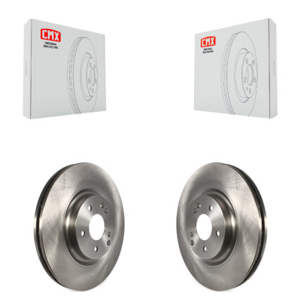 Front Disc Brake Rotors Pair For Mercedes-Benz C230 SLK350 CLK350 C320 SLK280 SLK300 K8-100438