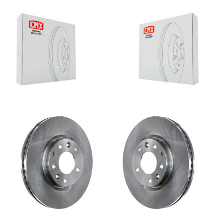 Front Disc Brake Rotors Pair For Mazda CX-7 Ford Edge Lincoln MKX K8-100439