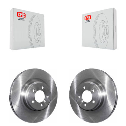 Front Disc Brake Rotors Pair For Land Rover Range K8-100442