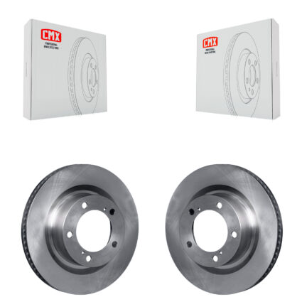 Front Disc Brake Rotors Pair For Toyota Tundra Sequoia Lexus LX570 Land Cruiser K8-100454