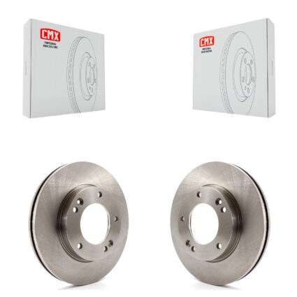 Front Disc Brake Rotors Pair For 2007-2009 Kia Sorento K8-100459