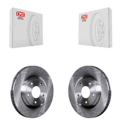 Front Disc Brake Rotors Pair For Nissan Rogue Sentra Select K8-100469