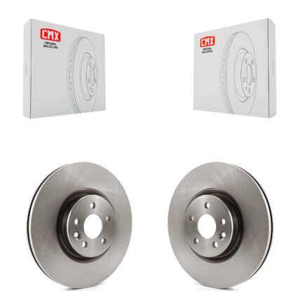 Front Disc Brake Rotor Pair For Volvo XC70 S60 V60 S80 V70 With 336mm Diameter K8-100476