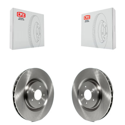 Front Disc Brake Rotors Pair For Mitsubishi Lancer K8-100477