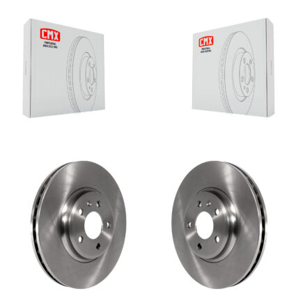 Front Disc Brake Rotors Pair For Audi A4 Quattro Q5 A5 allroad K8-100484