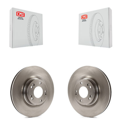 Front Disc Brake Rotors Pair For 2009-2011 Hyundai Genesis 3.8L K8-100487