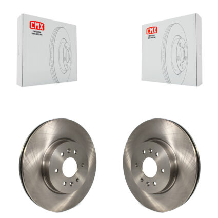 Front Disc Brake Rotors Pair For 2009-2011 Kia Borrego K8-100491