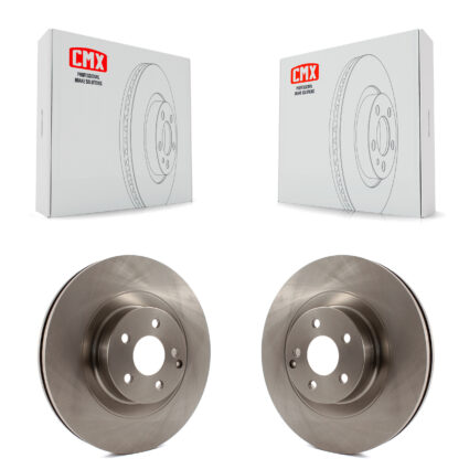 Front Disc Brake Rotors Pair For Mercedes-Benz S550 S450 SL550 CL550 S350 S400 S600 CL600 K8-100493