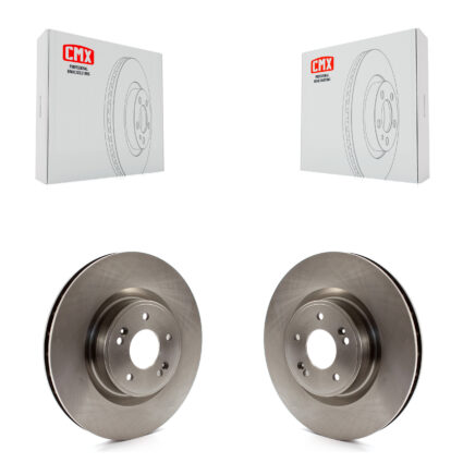 Front Disc Brake Rotors Pair For Hyundai Genesis Coupe K8-100497