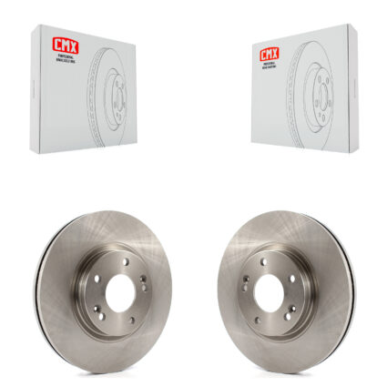 Front Disc Brake Rotors Pair For Hyundai Santa Fe Kia Sorento K8-100500