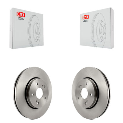 Front Disc Brake Rotors Pair For 2010-2013 Suzuki Kizashi K8-100505