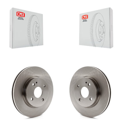 Front Disc Brake Rotors Pair For 2011-2014 Mazda 2 K8-100507