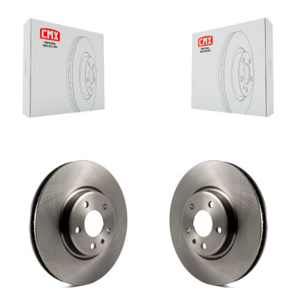 Front Disc Brake Rotors Pair For Audi Q5 A4 Quattro A5 allroad A7 A6 S5 K8-100517