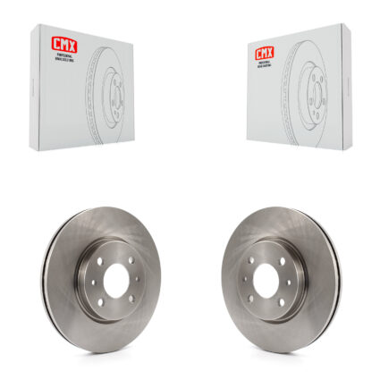 Front Disc Brake Rotors Pair For Fiat 500 K8-100518