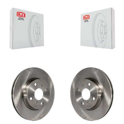 Front Disc Brake Rotors Pair For Scion iQ K8-100522