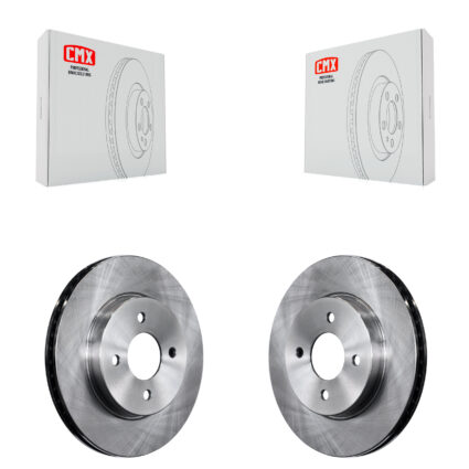 Front Disc Brake Rotors Pair For Nissan Micra Versa Note K8-100526