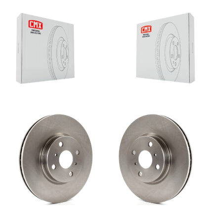 Front Disc Brake Rotors Pair For Toyota Yaris K8-100527