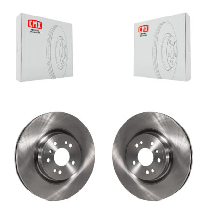Front Disc Brake Rotors Pair For Mercedes-Benz ML350 GLE350 ML250 GLE300d K8-100528