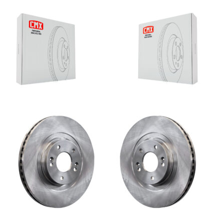 Front Disc Brake Rotors Pair For Hyundai Santa Fe Sport Kia Sorento XL K8-100530