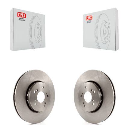 Front Disc Brake Rotors Pair For Acura RDX ILX K8-100532