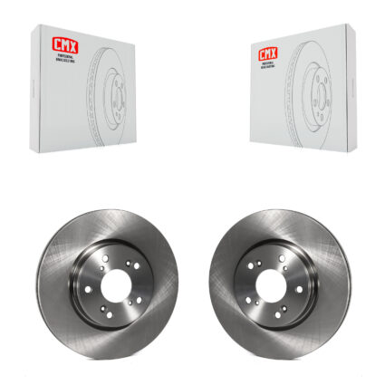 Front Disc Brake Rotors Pair For Honda HR-V Accord CR-V K8-100534
