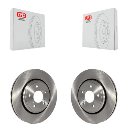 Front Disc Brake Rotors Pair For Honda Odyssey Pilot Ridgeline Acura MDX Passport K8-100537
