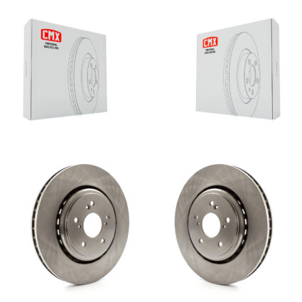 Front Disc Brake Rotors Pair For Acura TLX MDX K8-100539