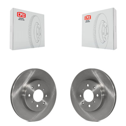 Front Disc Brake Rotors Pair For 2015-2020 Honda Fit K8-100542