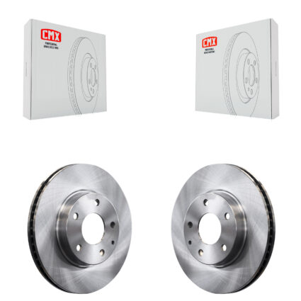 Front Disc Brake Rotors Pair For Mazda 3 CX-3 Sport K8-100545