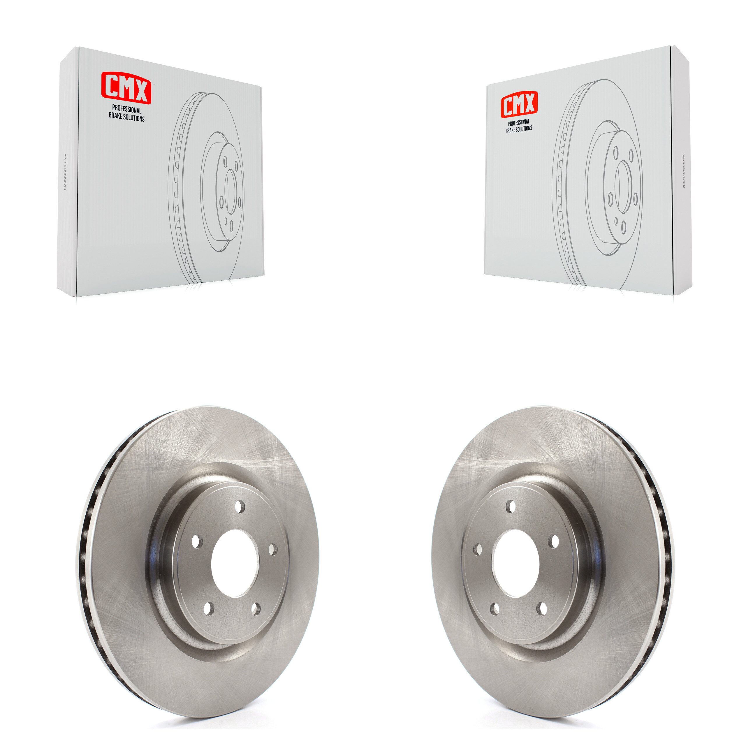 Front Disc Brake Rotors Pair For Nissan Rogue K8-100549