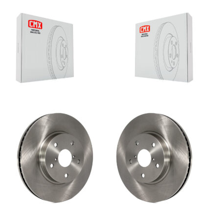 Front Disc Brake Rotors Pair For 2015-2019 Subaru Legacy 2.5L K8-100552