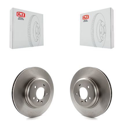 Front Disc Brake Rotors Pair For BMW 650i 645Ci 550i 545i 535i K8-100563