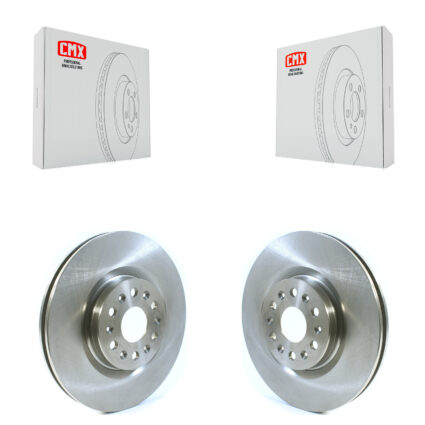 Front Disc Brake Rotors Pair For Cadillac XT5 Buick Enclave XT6 K8-100564
