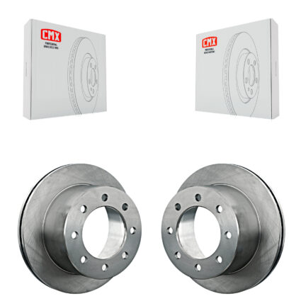 Rear Brake Rotors Pair For Chevrolet GMC Express 3500 Savana Sierra Silverado HD Classic K8-100577