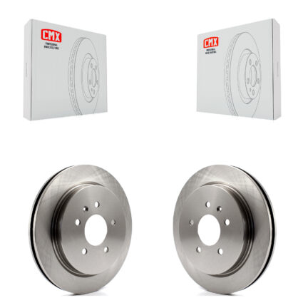 Rear Disc Brake Rotors Pair For Cadillac CTS STS Seville K8-100580