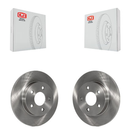 Rear Brake Rotors Pair For Chevrolet Malibu Pontiac Cobalt G5 G6 Saturn Ion HHR Pursuit K8-100583