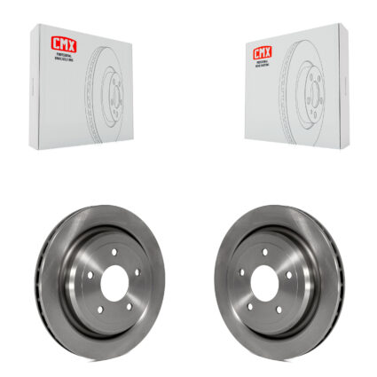 Rear Disc Brake Rotors Pair For Chevrolet Corvette Cadillac XLR K8-100584