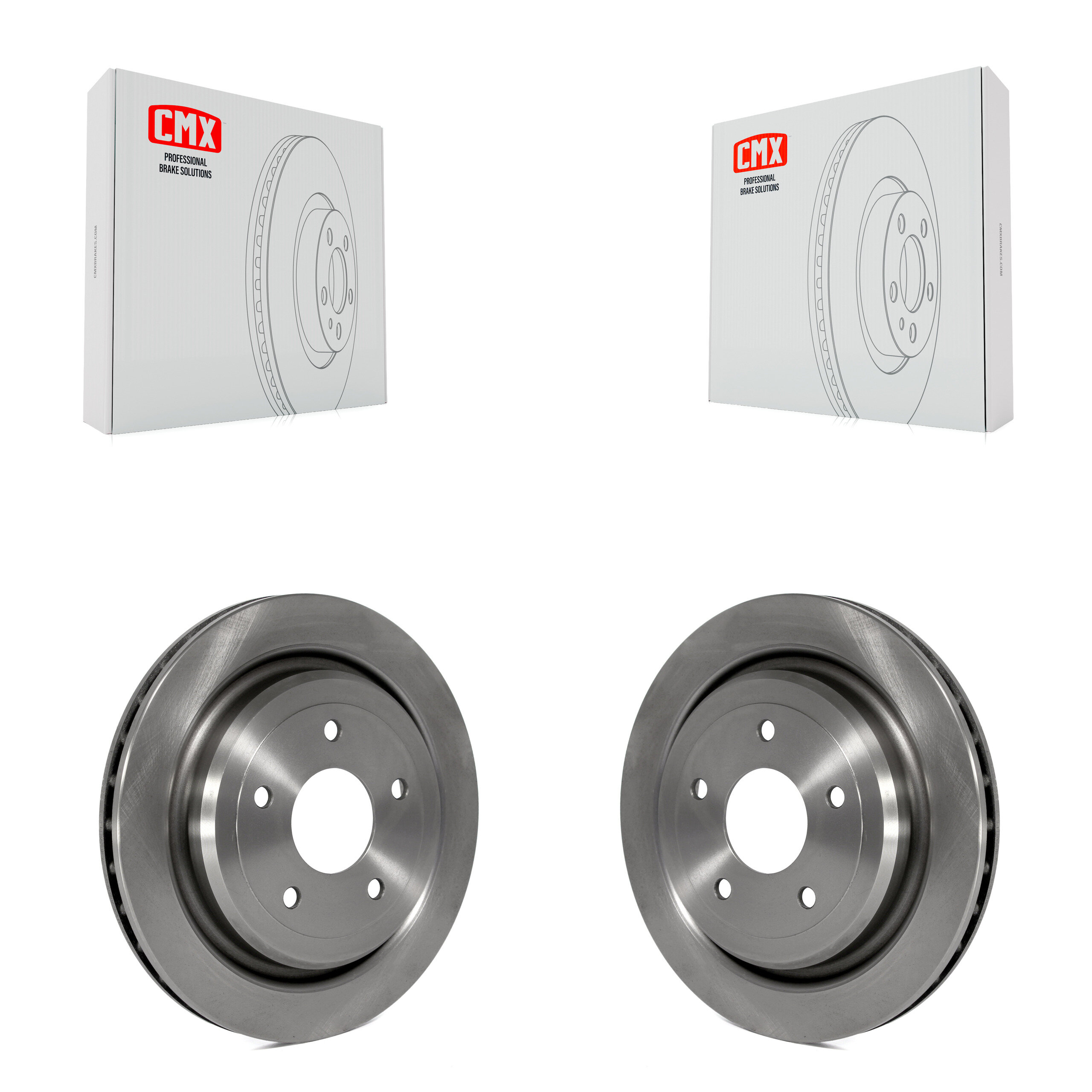 Rear Disc Brake Rotors Pair For Chevrolet Corvette Cadillac XLR K8-100584