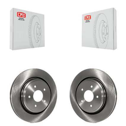 Rear Disc Brake Rotors Pair For Chevrolet Corvette Cadillac XLR K8-100593