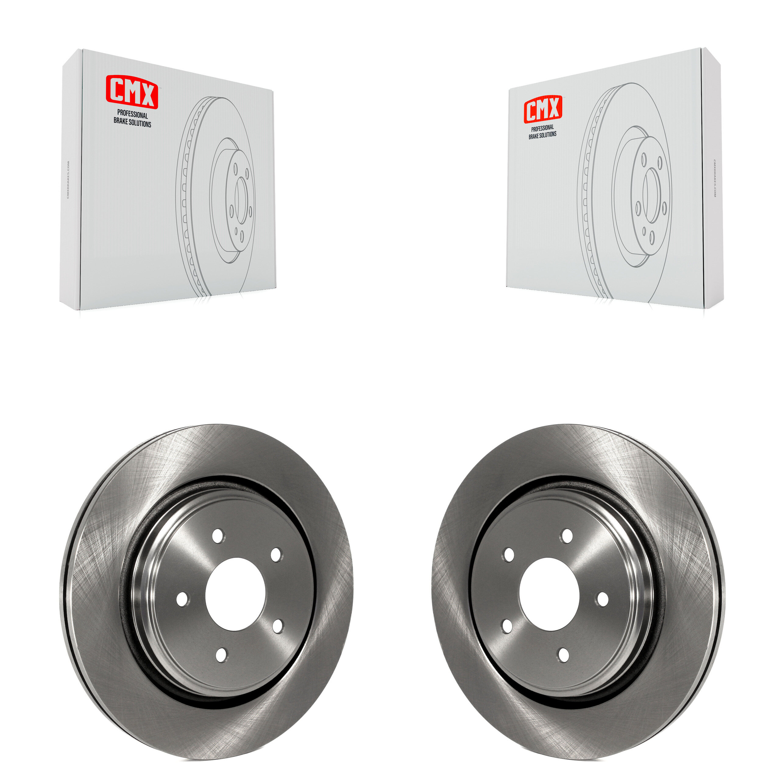 Rear Disc Brake Rotors Pair For Chevrolet Corvette Cadillac XLR K8-100593