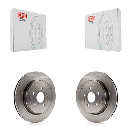 Rear Disc Brake Rotors Pair For Cadillac CTS K8-100607